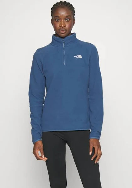 The North Face Womens 100 Glacier 1 4 Zip Pullover Fleece