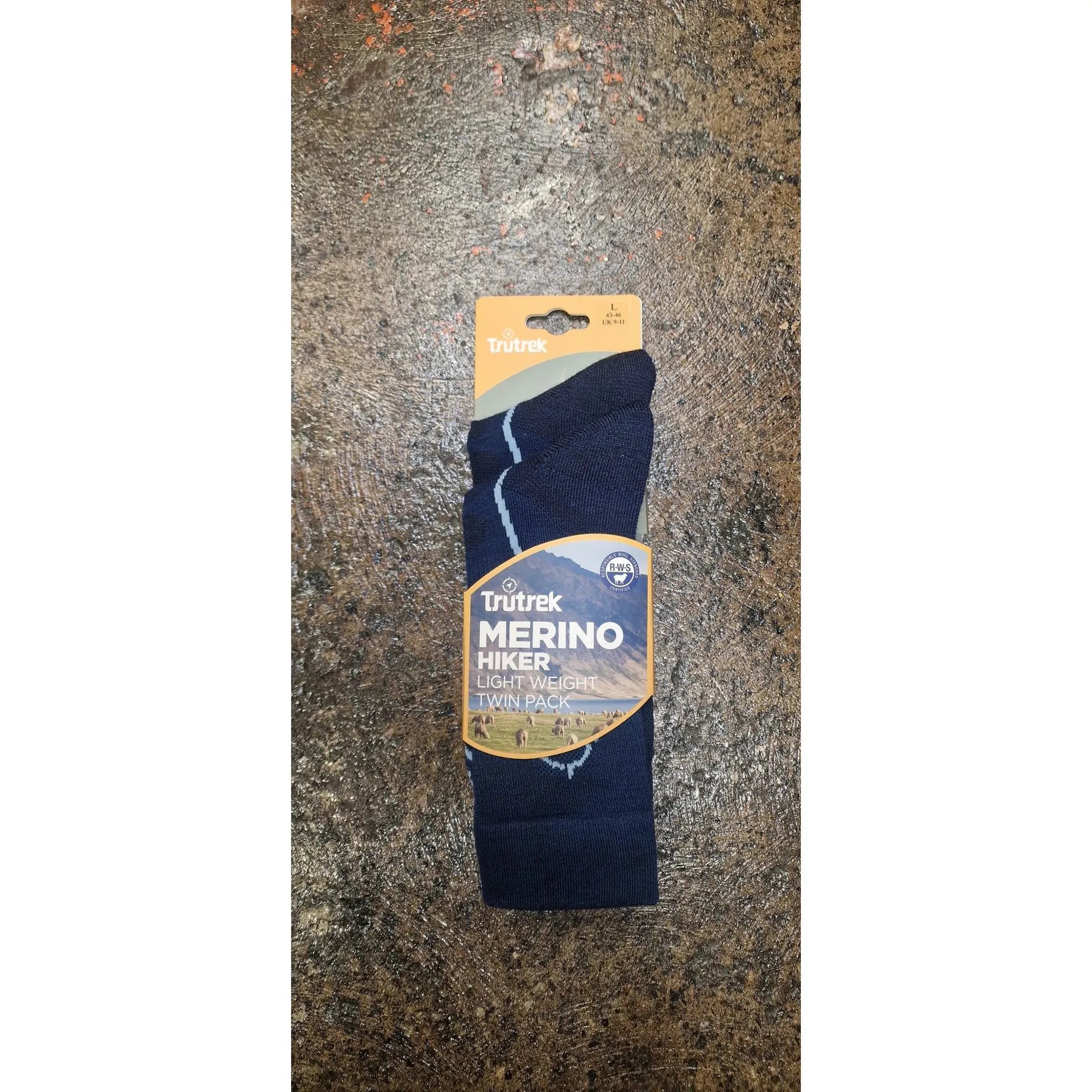 TruTrek Merino Hiker Lightweight Twin Pack