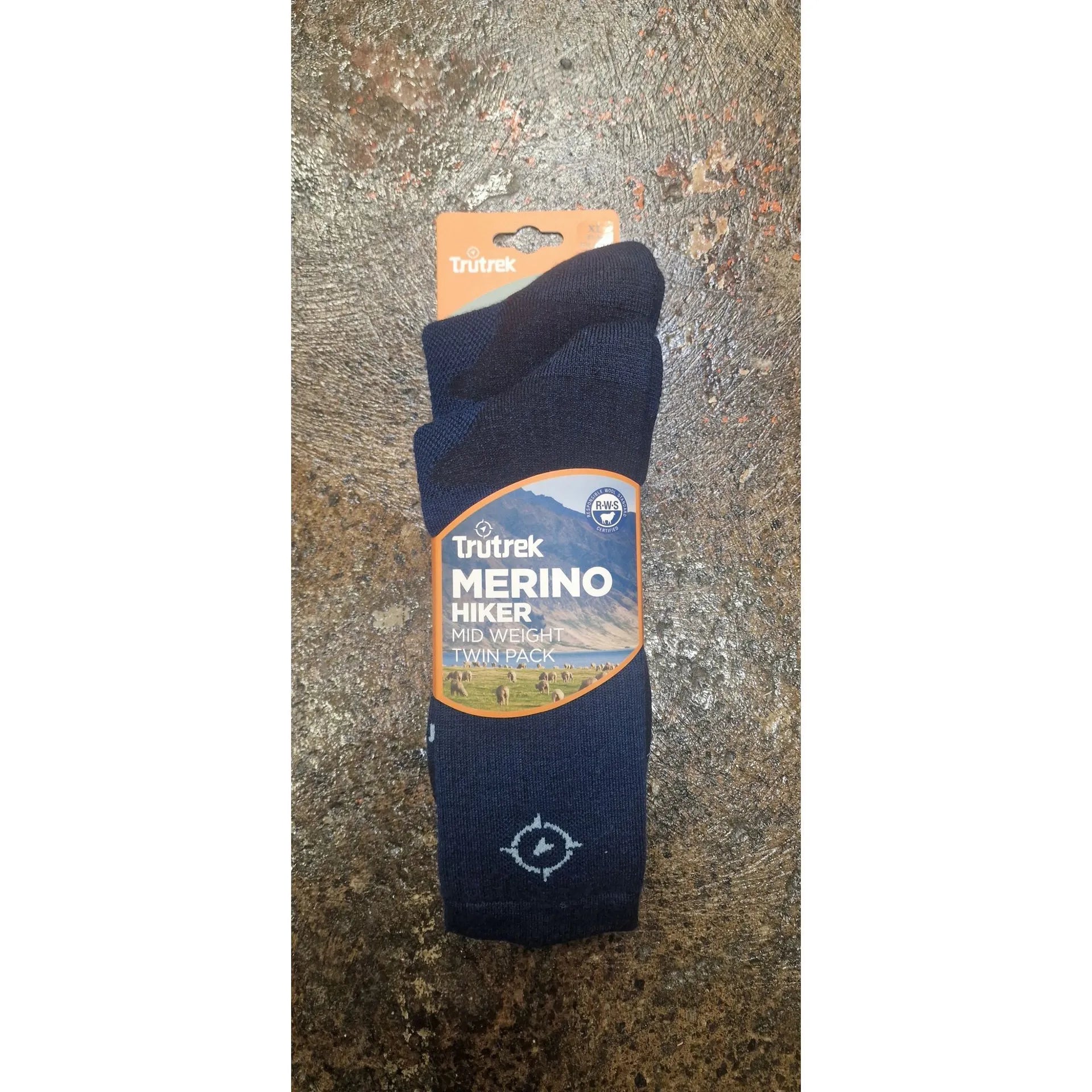 TruTrek Merino Hiker Midweight Twin Pack