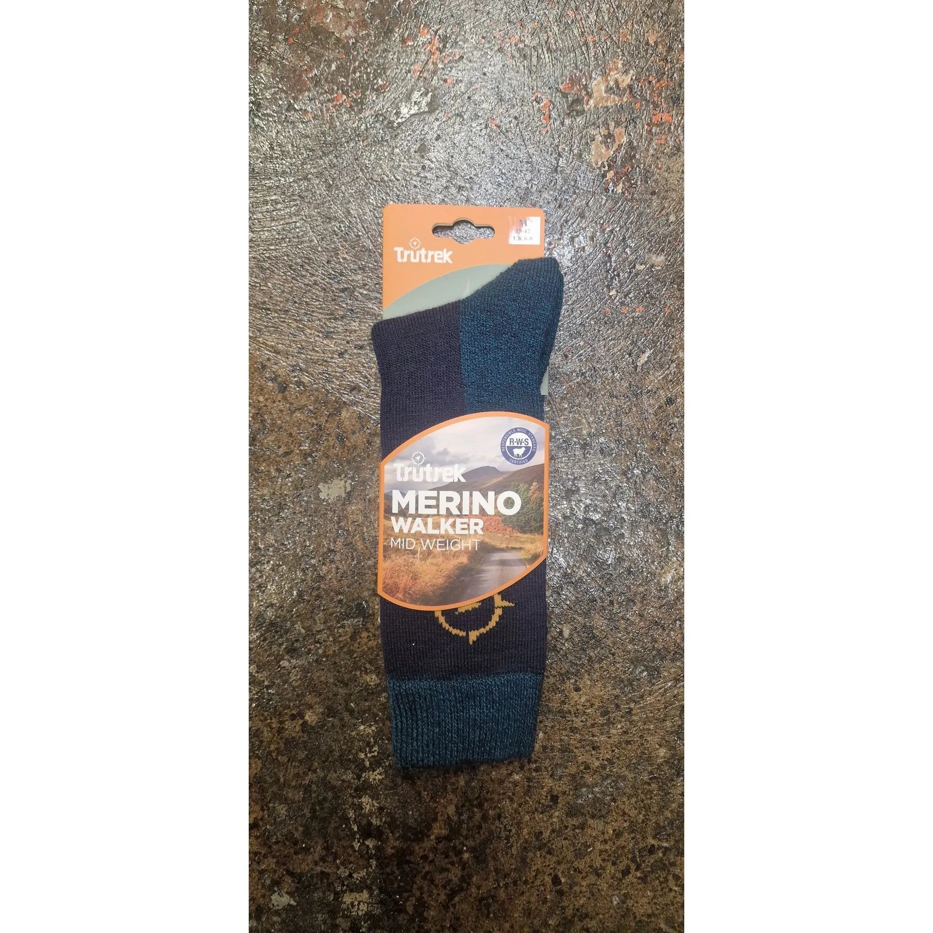 TruTrek Merino Walker Crew Midweight
