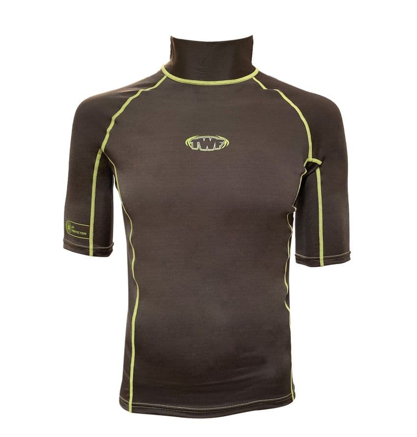 TWF Short Sleeve UV Adult Rash Vest