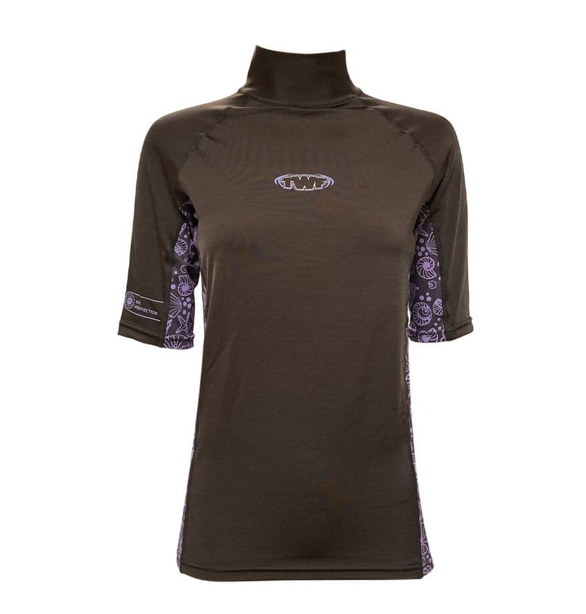 TWF Short Sleeve UV Adult Rash Vest