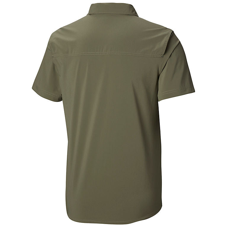 Columbia Mens Triple Canyon Short Sleeve Solid Shirt