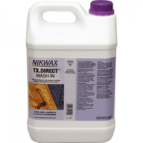 Nikwax TX Direct Wash In Waterproofing 5 Litre