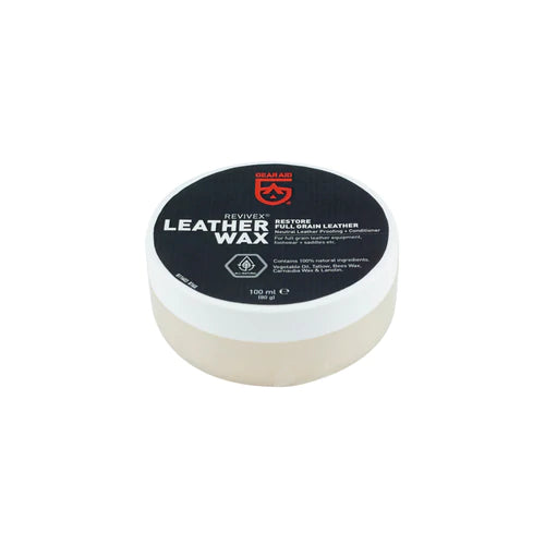 Gear Aid leather wax