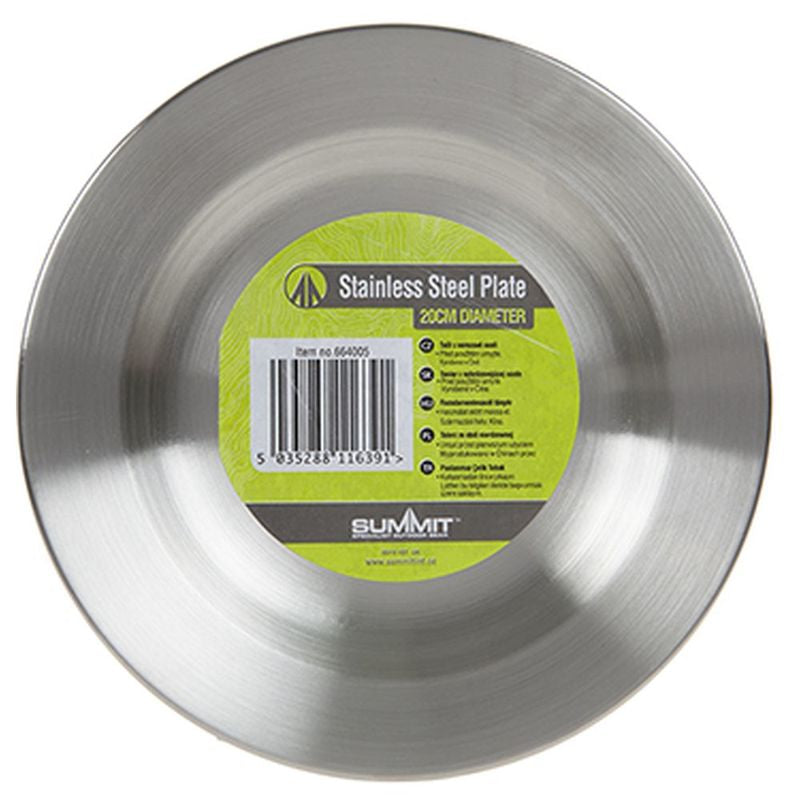 Summit 20cm Stainless Steel Plate