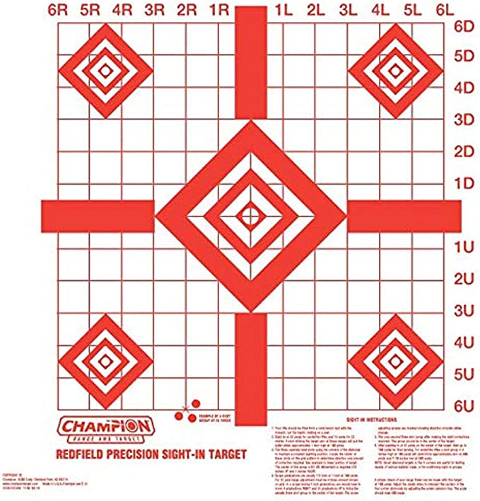 Champion Redfield Precision Targets