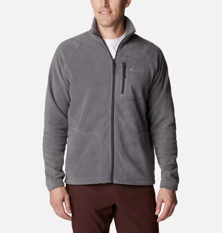 Columbia Mens Fast Trek II Full Zip Fleece City Grey Extra Small