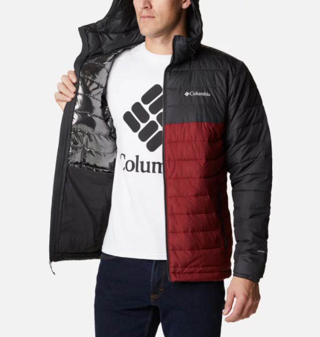 Columbia Mens Powder Lite Hooded Jacket
