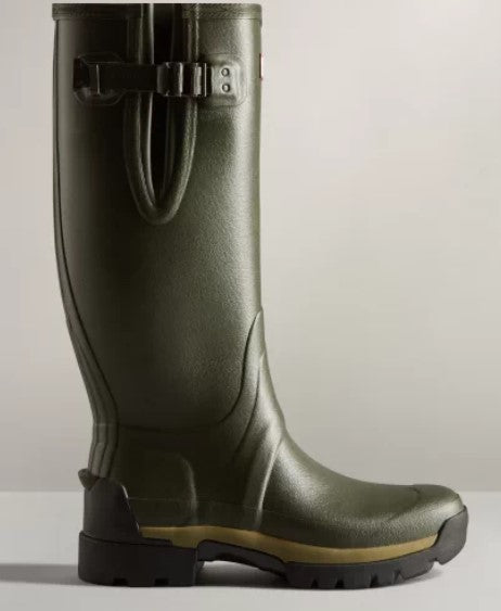 Hunter Mens Balmoral Side Adjustable 3mm Neoprene Wellington Boots