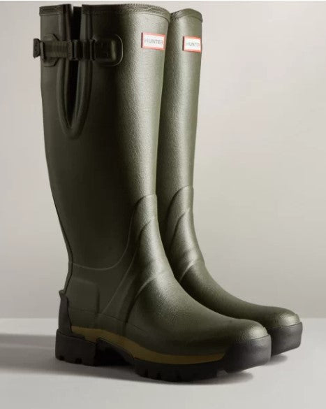 Hunter Mens Balmoral Side Adjustable 3mm Neoprene Wellington Boots