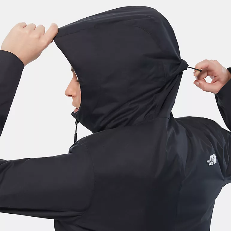 North face insulated rain top jacket