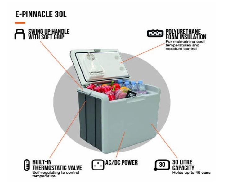 Vango E-Pinnacle 30L Cooler