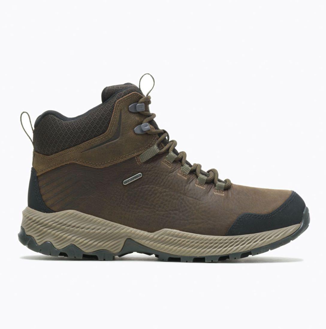 Merrell leather 2025 waterproof boots