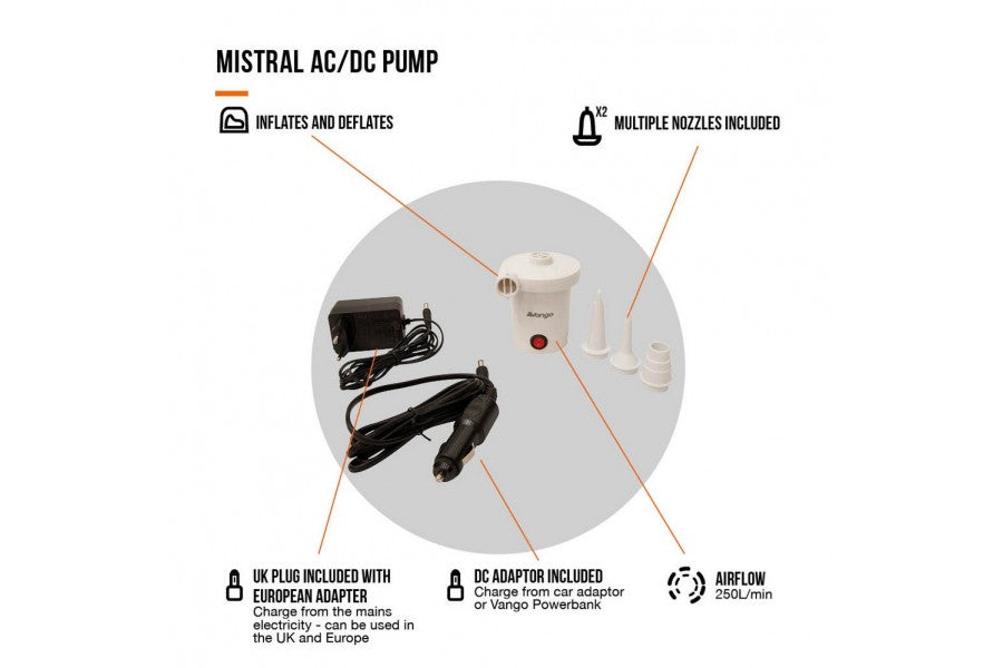 Vango Mistral AC/DC Pump