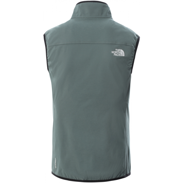 North face discount green vest