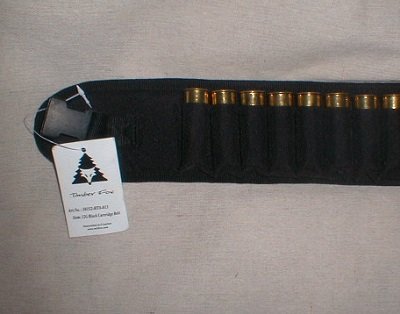Timber Fox 12g Black Cartridge Belt